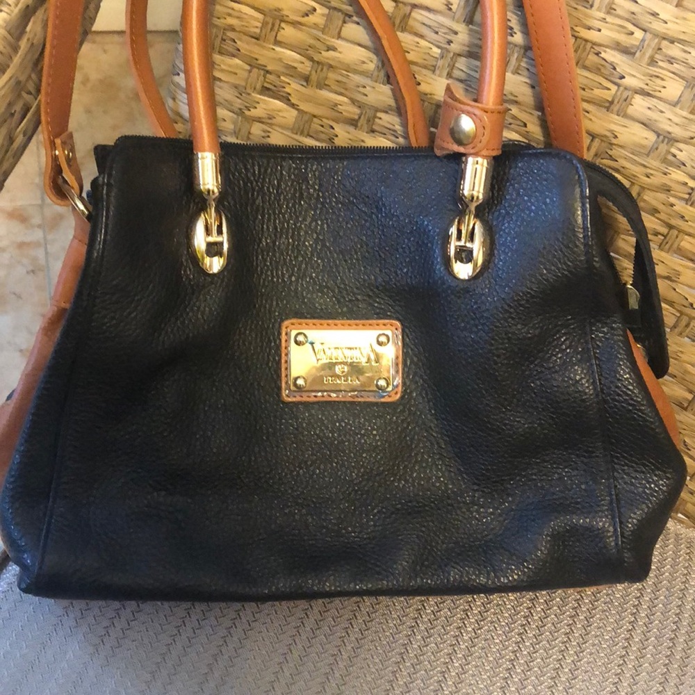 Leather Valentina bag
